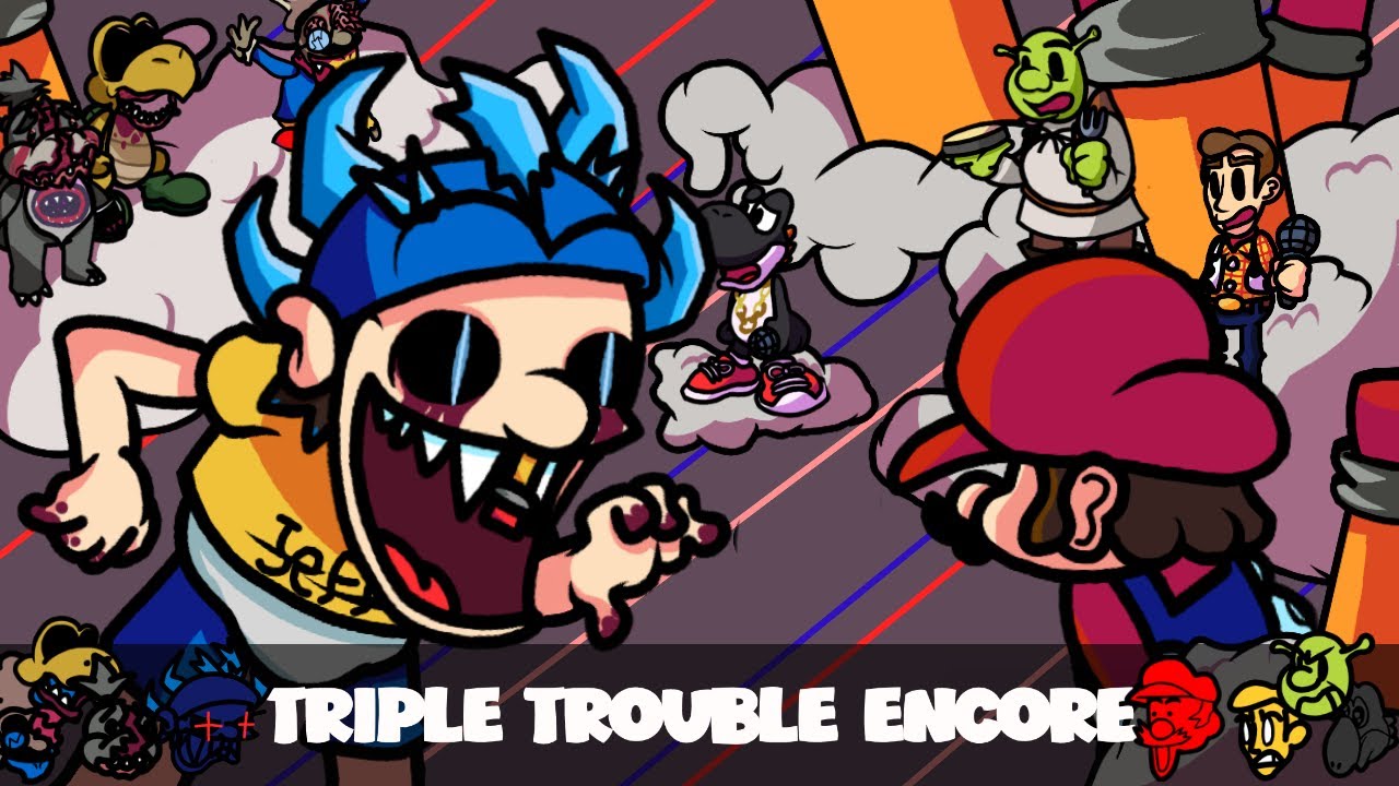 SML Movie: Triple Trouble Encore but the Sml Puppet show cast sing it🎶(The TRUE Puppet show)
