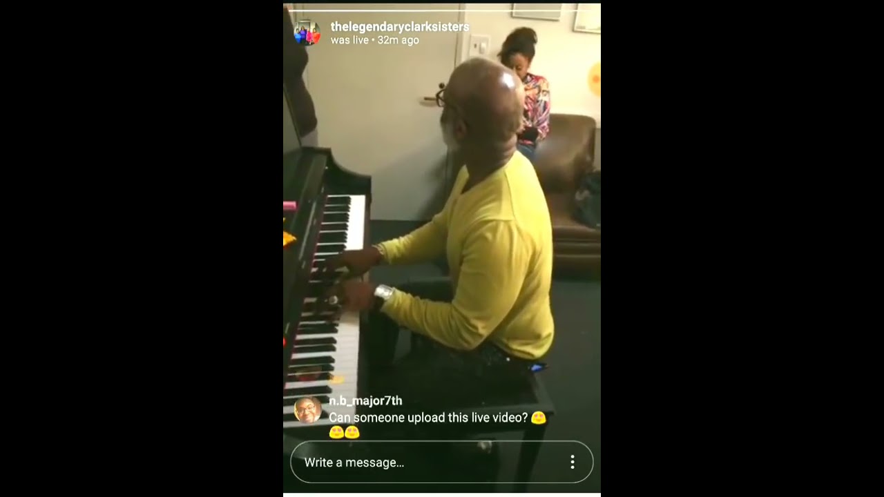 MUST SEE: The Clark Sisters laughing, playing piano, & singing w/ Bebe Winans!