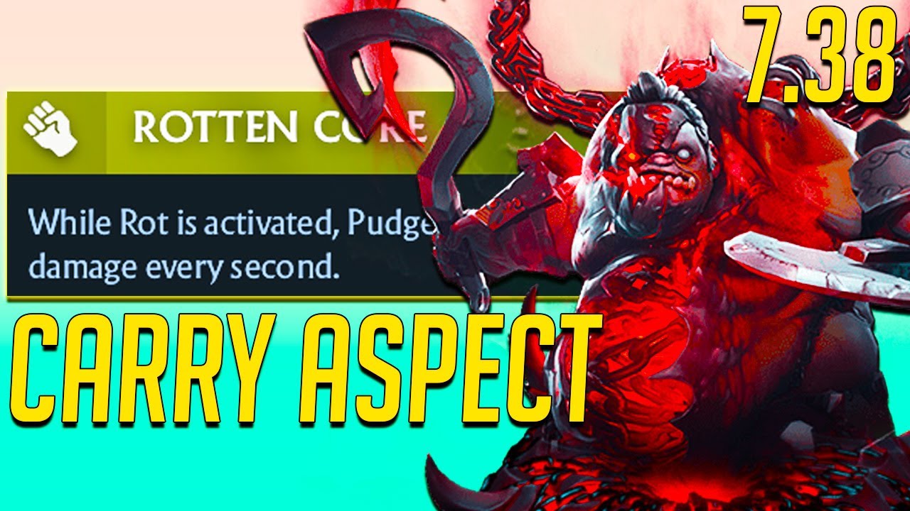 PUDGE IS CARRY NOW - 7.38 New Pudge