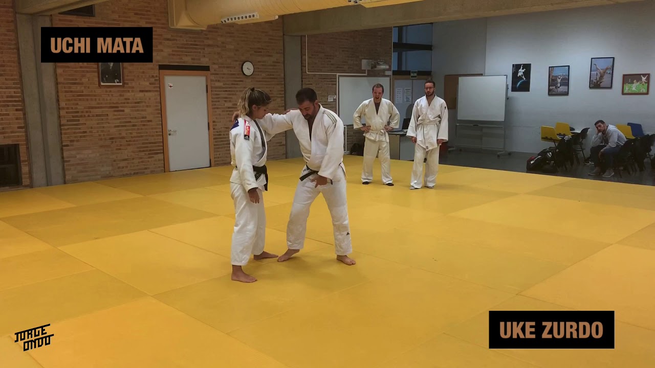 Técnicas del Judo. Uchi Mata