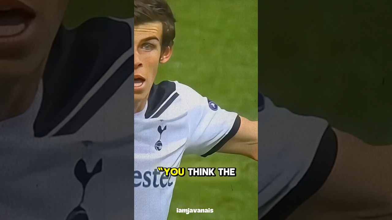 GARETH BALE RUNNING like he missed the last train home 🚄🔥 #Bale #cr7 #football #shorts