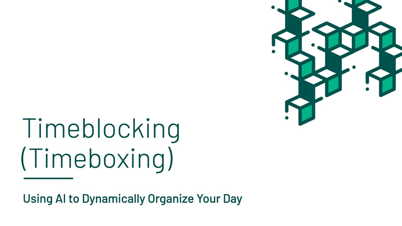 Timeblocking with ChatGPT