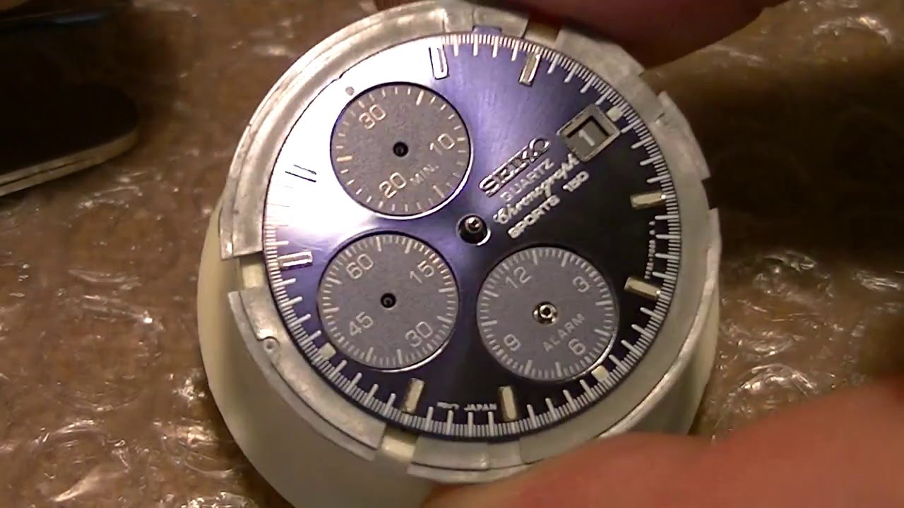 How to repair a Seiko 7T32-7C20 Flightmaster - part 1