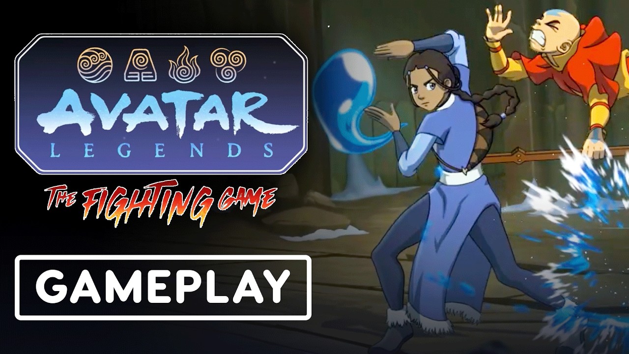Avatar Legends: The Fighting Game - Official Katara vs. Aang Match 2 Gameplay