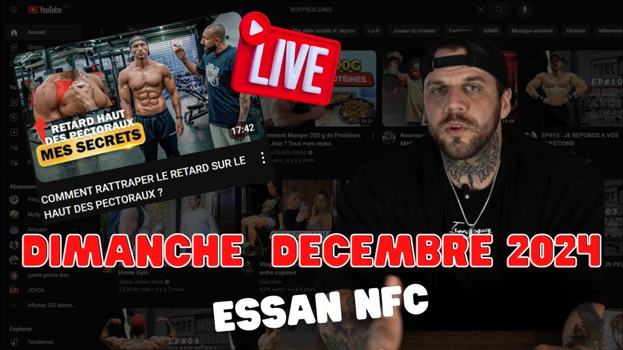 LIVE 08/12/2024 : ESSAN NFC