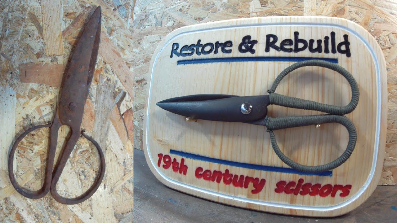 19th Century Scissors Restoration