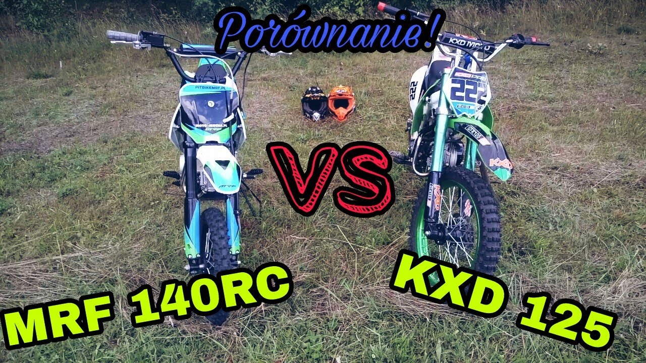 Porównanie MRF 140rc i KXD 612 pro 125 Wady i zalety