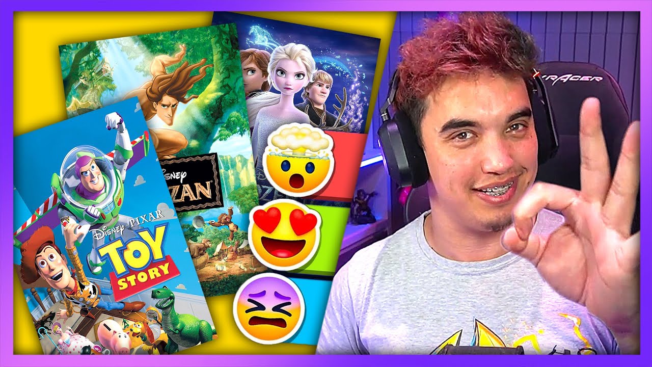 PASTY HACE UN TIER LIST DE PELIS DE DISNEY 🤖