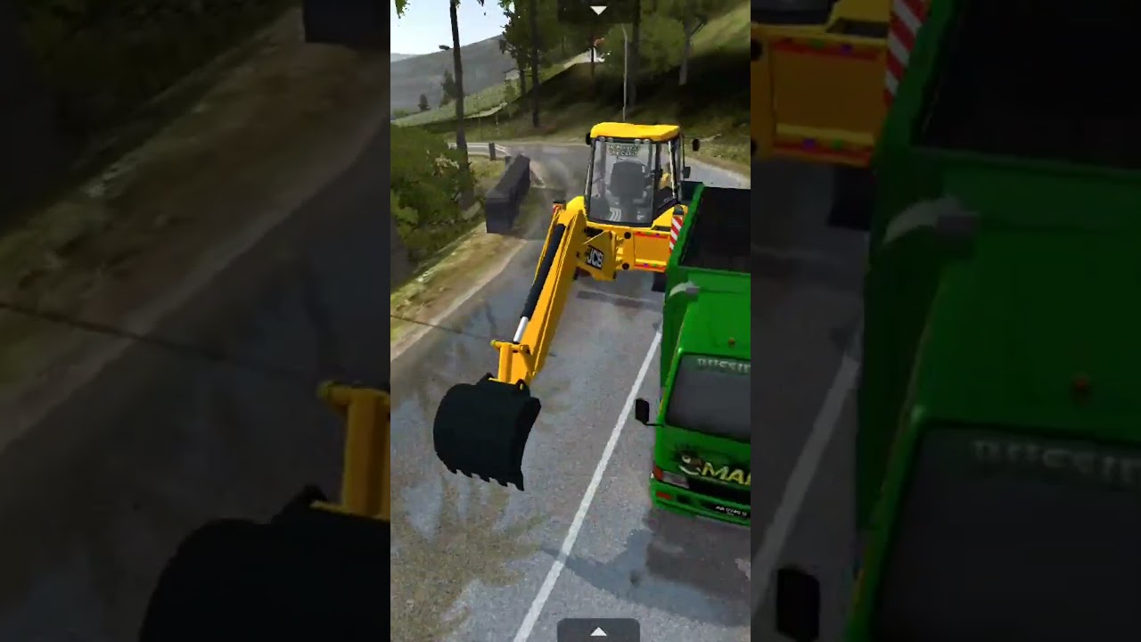 Jcb 3dx Backhoe Loader Driving in India  Construction Simulator 2  Gameplay 10