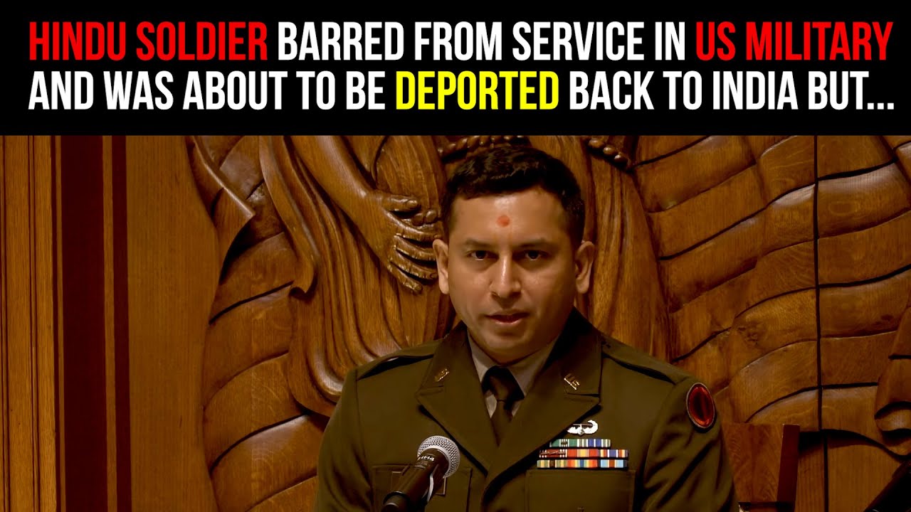 Hindu Soldier Barred From Service in US Military And Was About To Be Deported Back To India But...