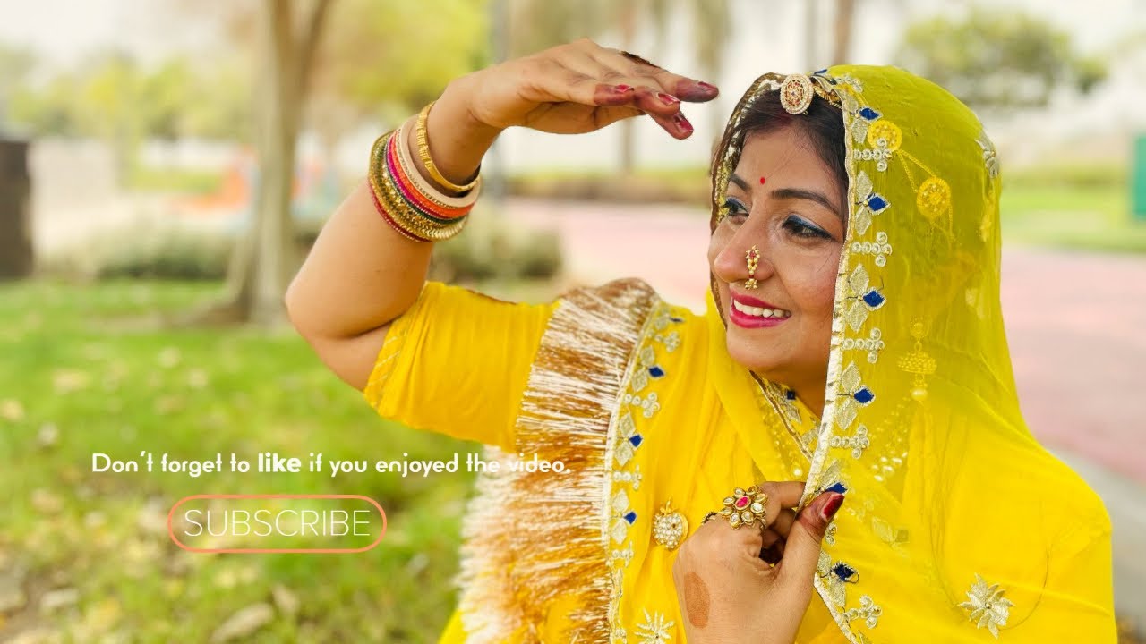 Hariyo Podino | Rajasthani Folk Dance | Saroj S Khichi | Veena Music