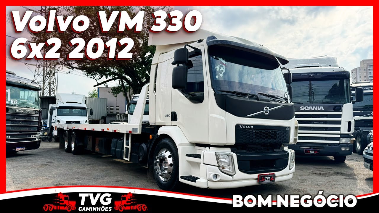 Volvo VM 330 6x2 2012 Plataforma hidr&aacute;ulica - BOM NEG&Oacute;CIO