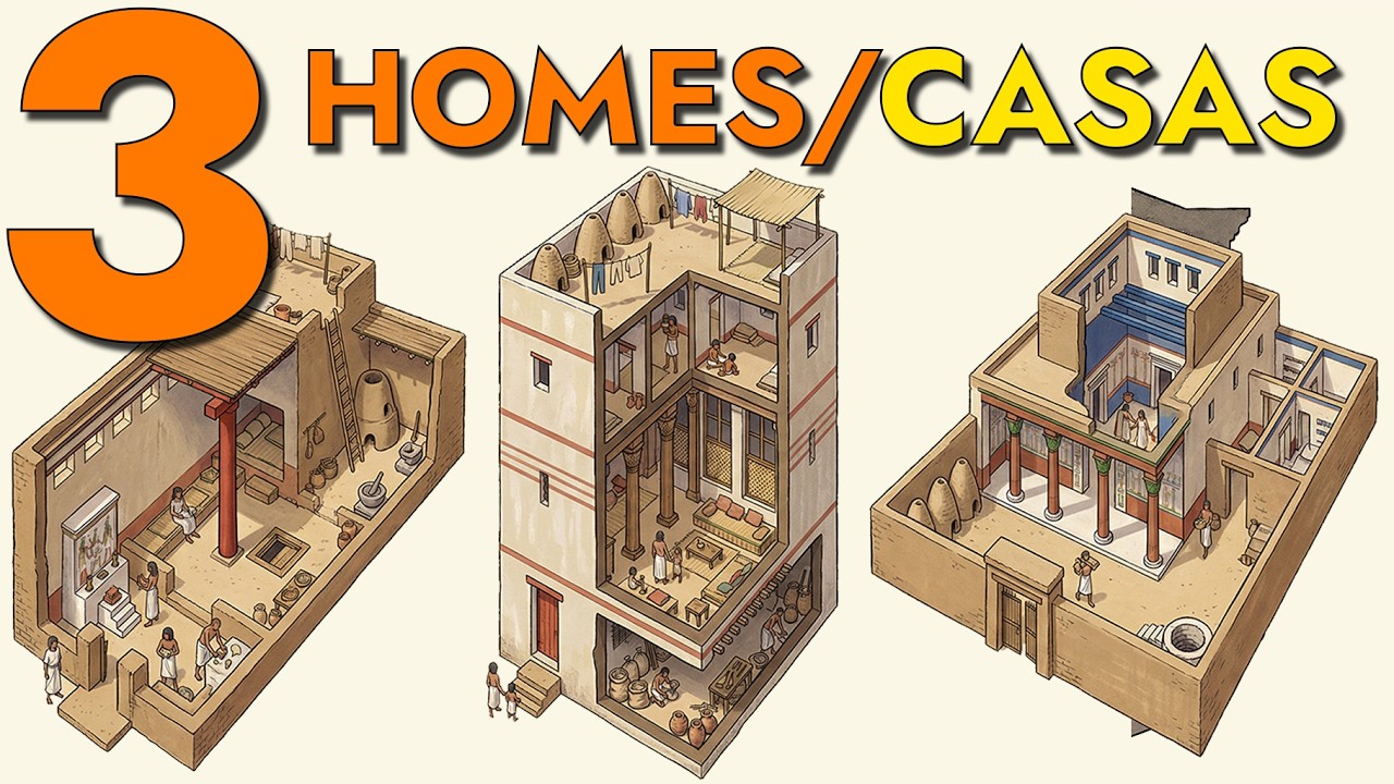 VIVIENDA ANTIGUO EGIPTO: Cómo una casa revelaba tu lugar en la sociedad