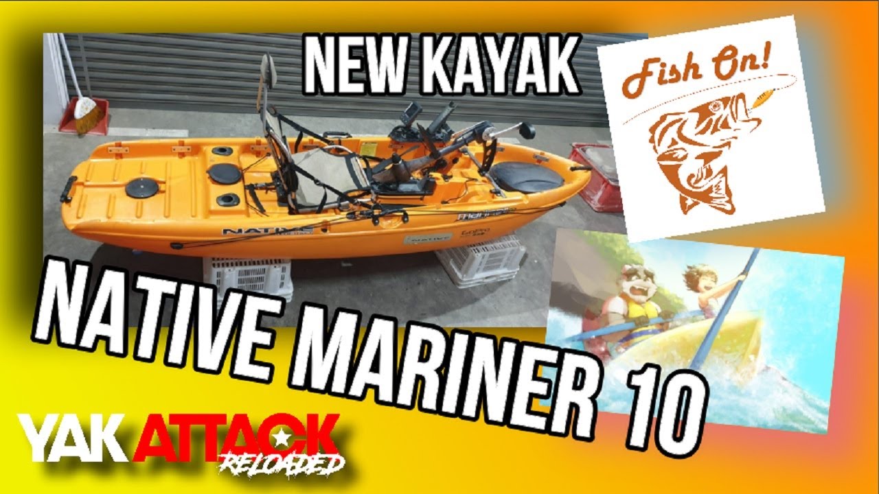 BTS - Native Mariner 10! New Kayak to explore SINGAPORE! YAK ATTACK RELOADED!