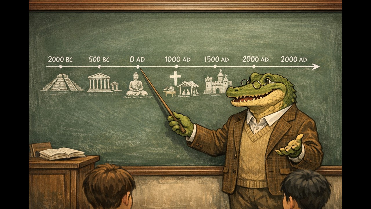 歷史千萬別死背！16年教學秘笈大公開：用理科「數線」打通歷史任督二脈 ⏳