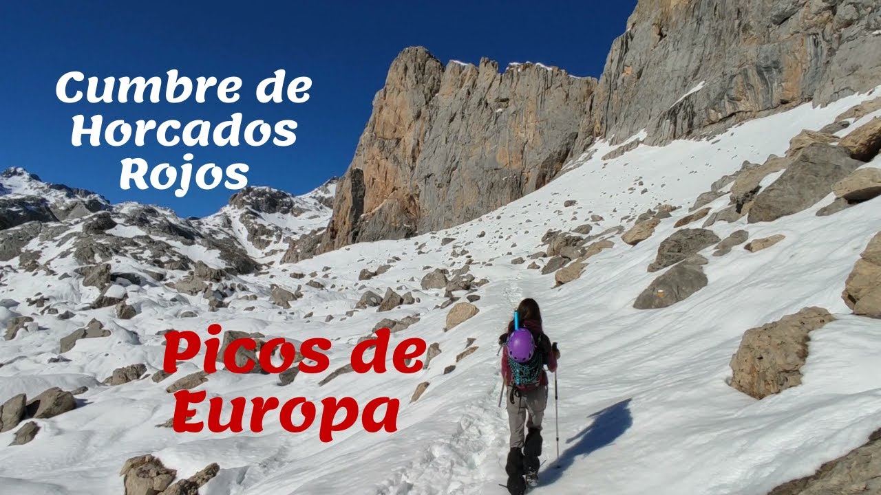 Picos de Europa. Cumbre de Horcados Rojos.