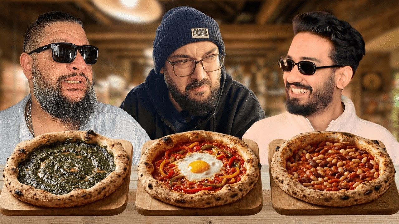 أكلات تونسية في بيتزا!  🍕 😳 (Ft. M3KKY !