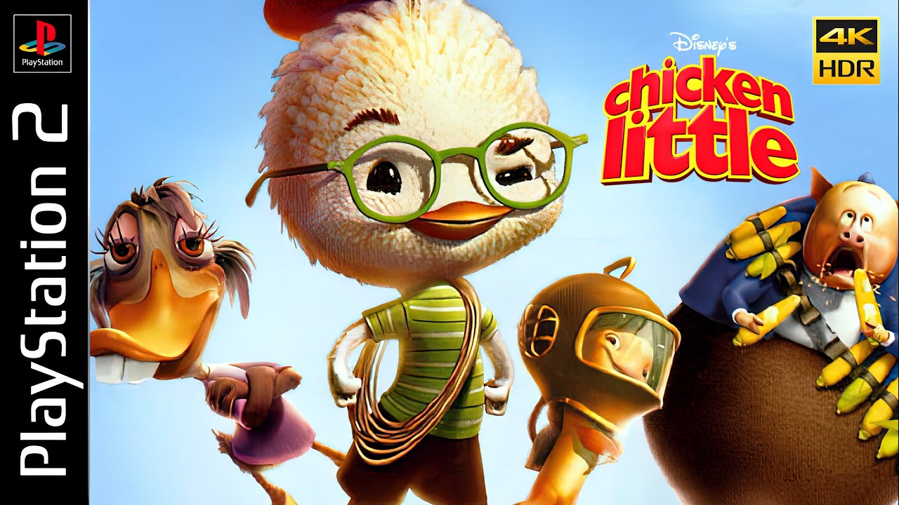 Disney's Chicken Little 100% Full Game 4K 60FPS | Longplay PS2