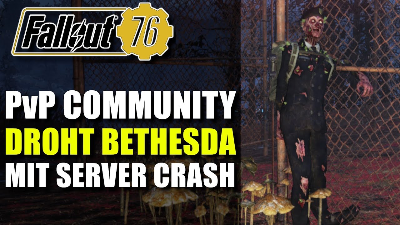 PvP Spieler Drohen mit Server Chrash | Wastelanders | Fallout 76