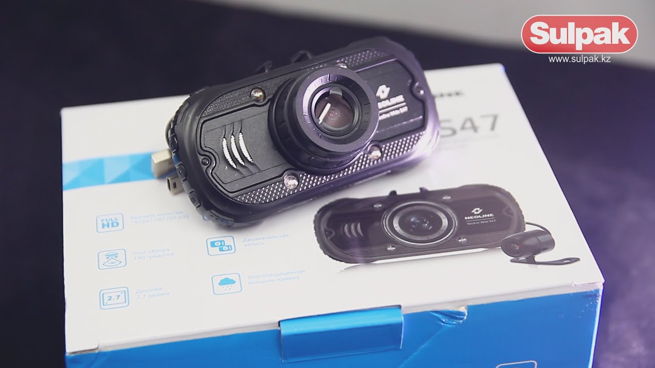 Видеорегистратор Neoline Wide S47 Распаковка (Sulpak.kz)
