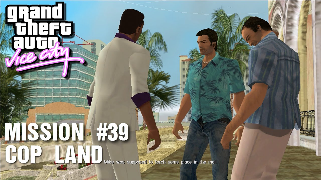 GTA: Vice City — Миссия №39 — Полицейские