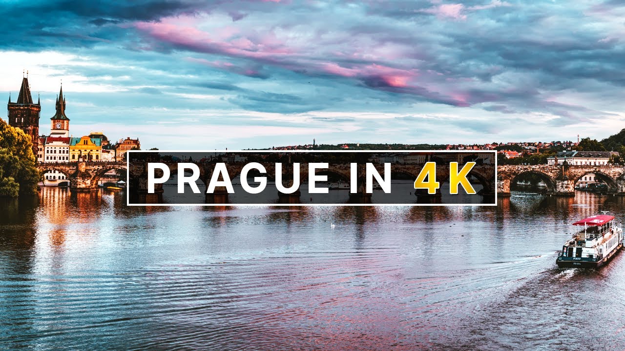 Prague, Czech Republic - 4K Drone Video Tour (Ultra HD) 🇨🇿