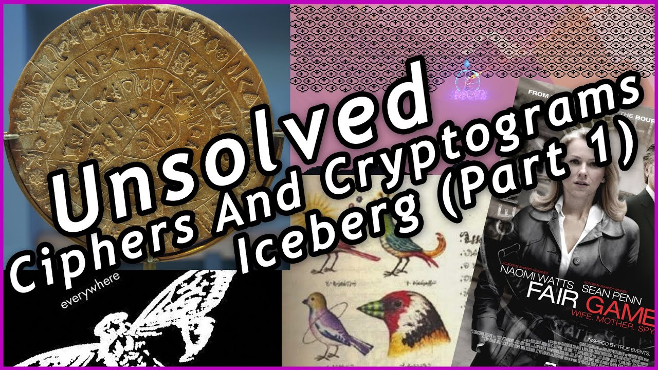 Unsolved Ciphers and Cryptograms Iceberg Explained (Part 1)