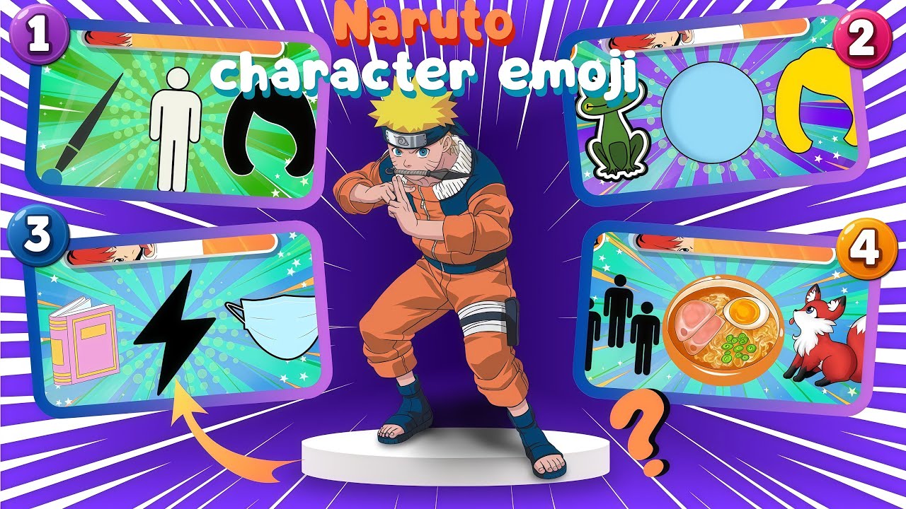 A true Naruto fan? Prove it in the emoji challenge!