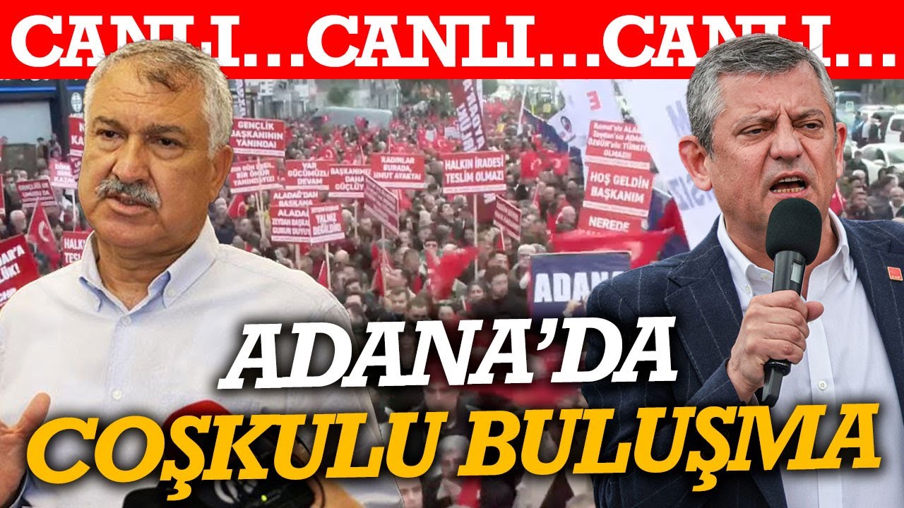 #CANLI 215 günlük tutukluluk sona erdi! Özgür Özel ve Zeydan Karalar Adana’da