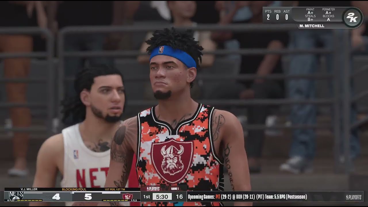 AntMan, Jalen Brunson & Paolo Banchero vs Judah Mintz ⚔️🍿GM1 🕹️|2031 NBA PLAYOFFS RD2 🏀