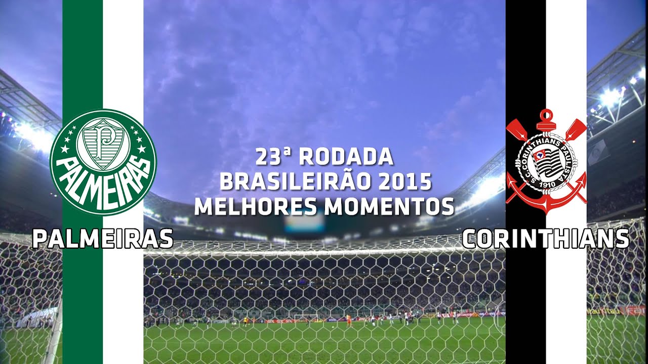 Melhores Momentos - Palmeiras 3 x 3 Corinthians - Brasileirão - 06/09/2015