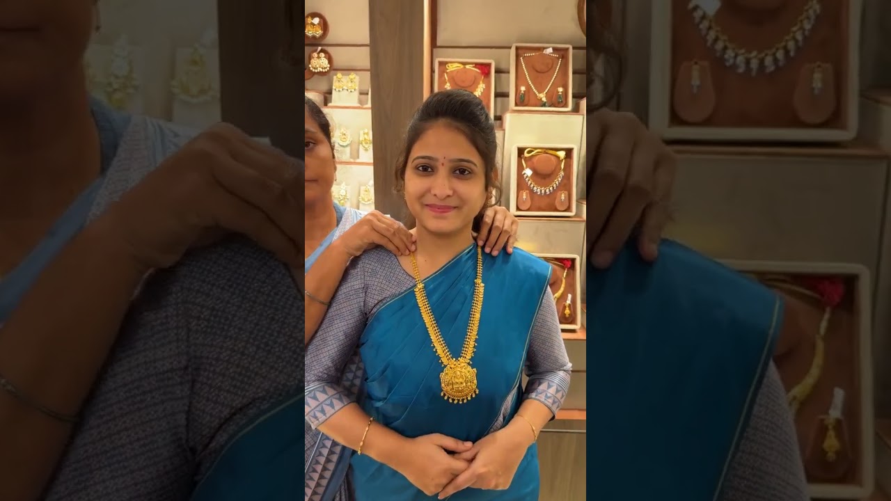 Slsj jewellers suhas jewellers khammam #goldjewellery #necklace #bangles 