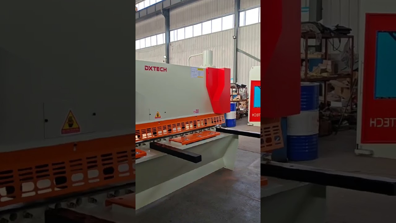 E21S Hydraulic Shearing Machine-Complete Machine Display