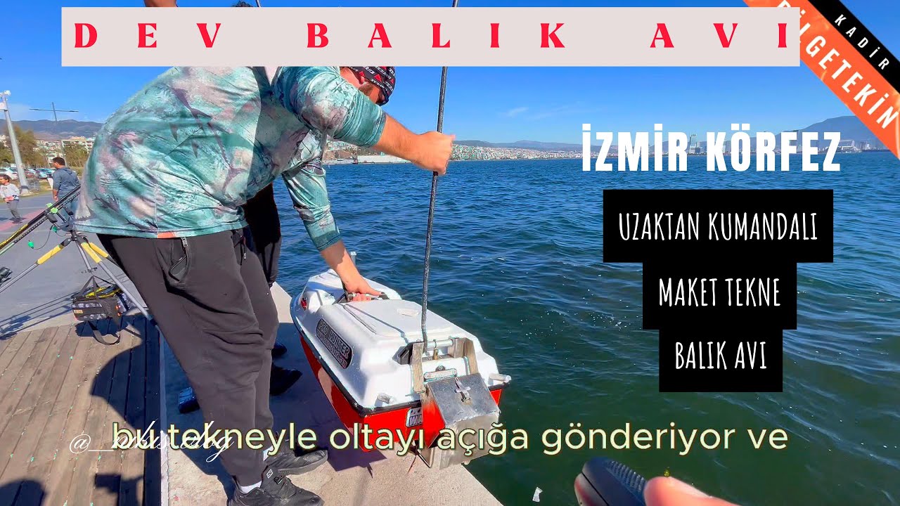 #21 Uzaktan kumandalı maket tekne ile granyöz balık avı izmir Pro Hunter