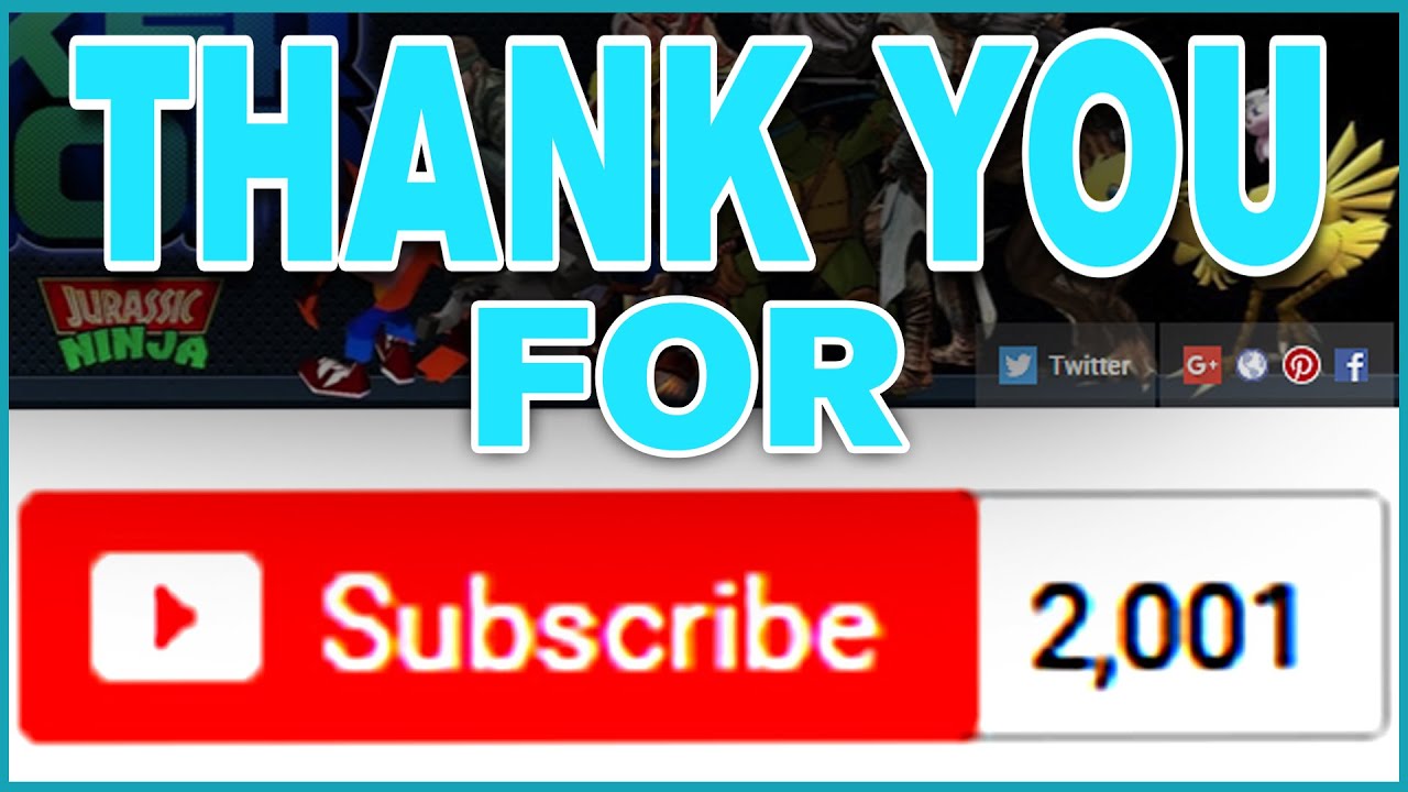 Thank you for 2000 SUBS from RookerVision