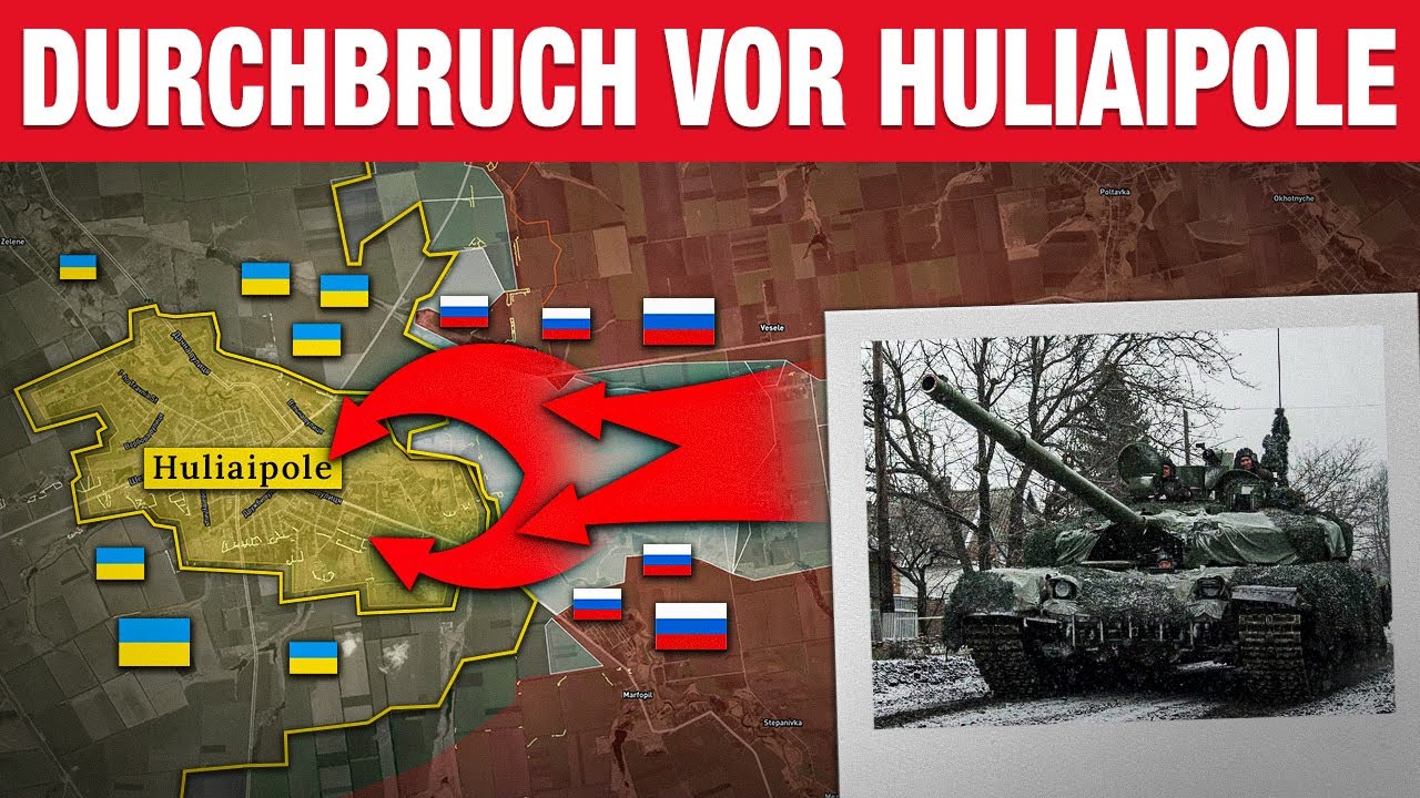 Durchbruch vor Huliaipole! Ukrainische Verteidigung am Limit. Frontbericht 25.11.2025