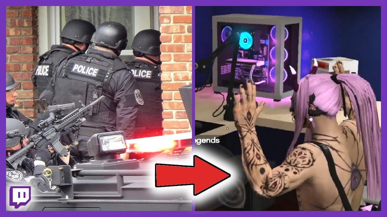 Streamer getting Swatted LIVE - DAILY DOSE of TWITCH #71