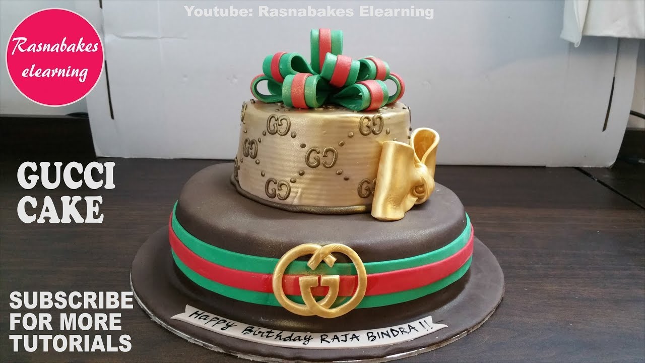 gucci box birthday cake design ideas for men or women decorating tutorial classes courses video