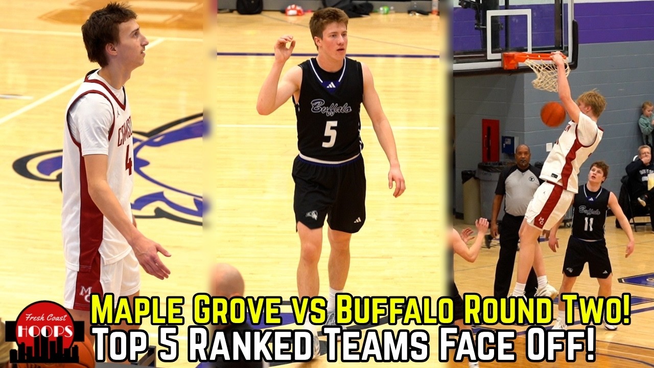 Maple Grove Revenge Game vs #3 Buffalo! Full Game Highlights!