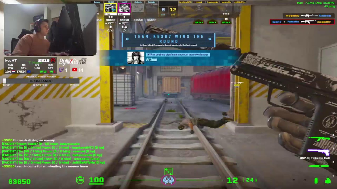 FACEIT Grind🔴/ twitch: keshCS