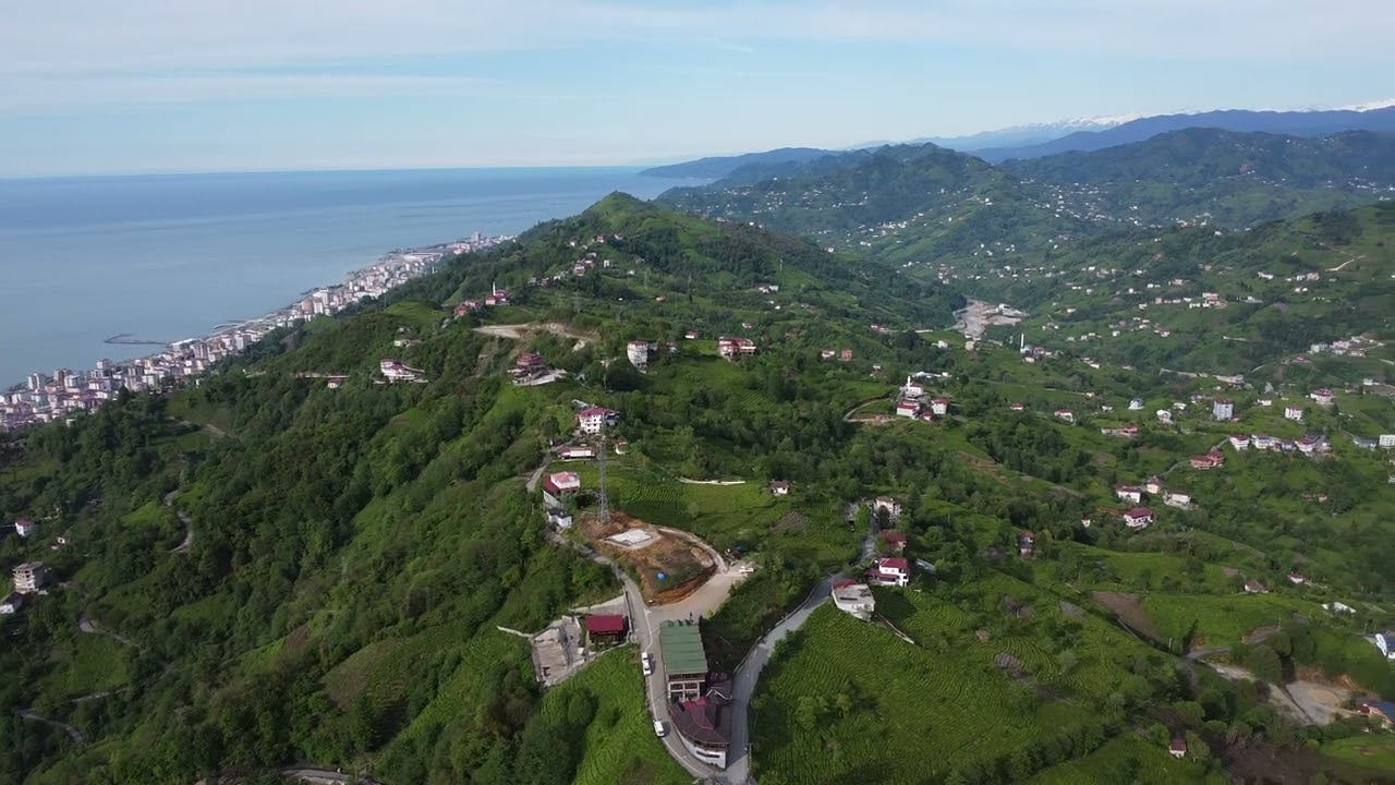 RİZE MERKEZ VE DAĞLARI KARTAL BAKIŞI