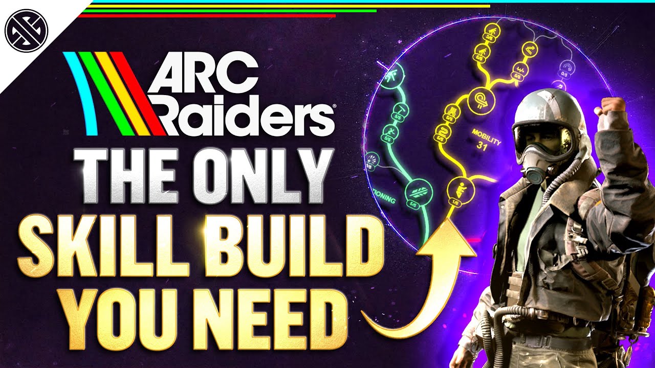 Arc Raiders — ЕДИНСТВЕННАЯ сборка дерева навыков, которая вам НУЖНА | 75 очков