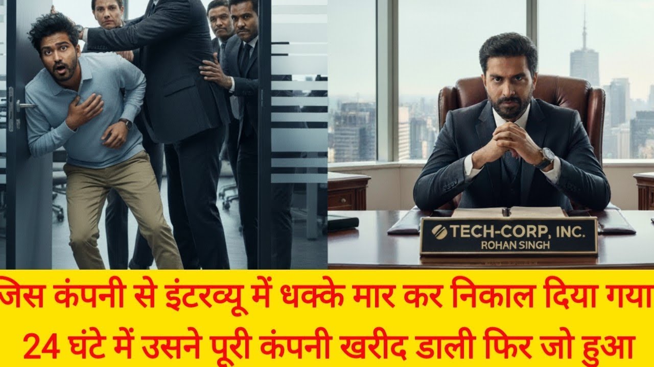जिसे कंपनी से इंटरव्यू में धक्के मार कर निकाल दिया गया 24 घंटे में उसने पूरी कंपनी खरीद डाली फिर जो 