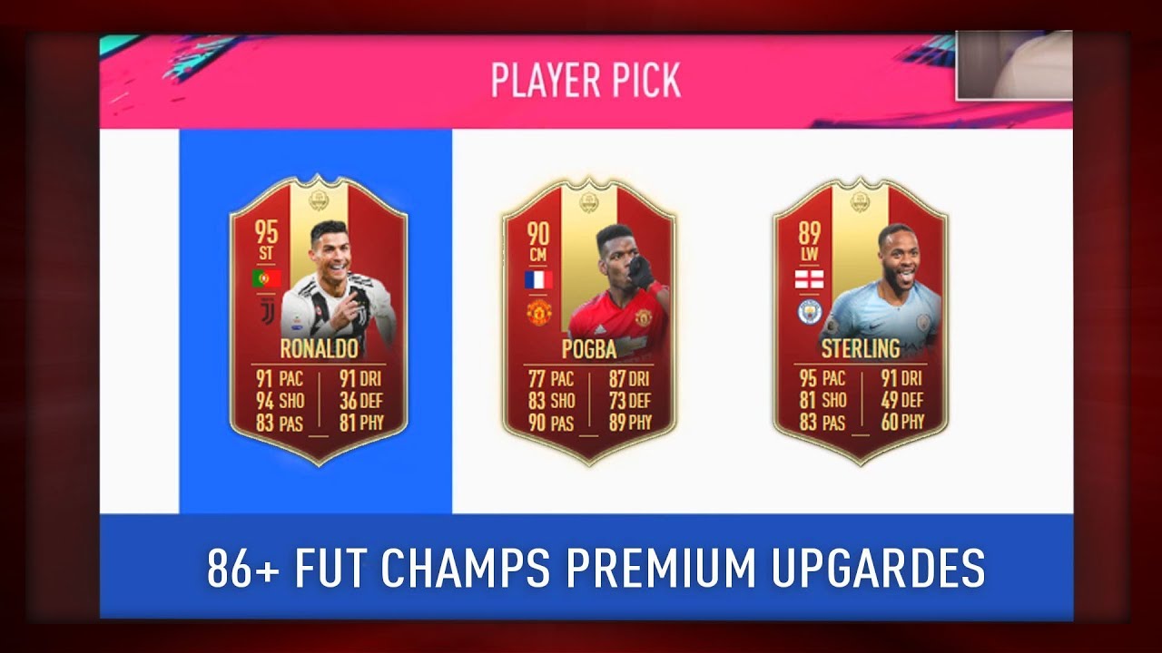 *OMG* THE LUCKIEST FUT CHAMPS 86+ PLAYER PICKS!! FIFA 19