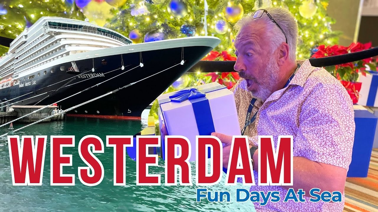 Westerdam | Holland America | Days At Sea While Cruising to New Zealand | What Did We Get Up Too??