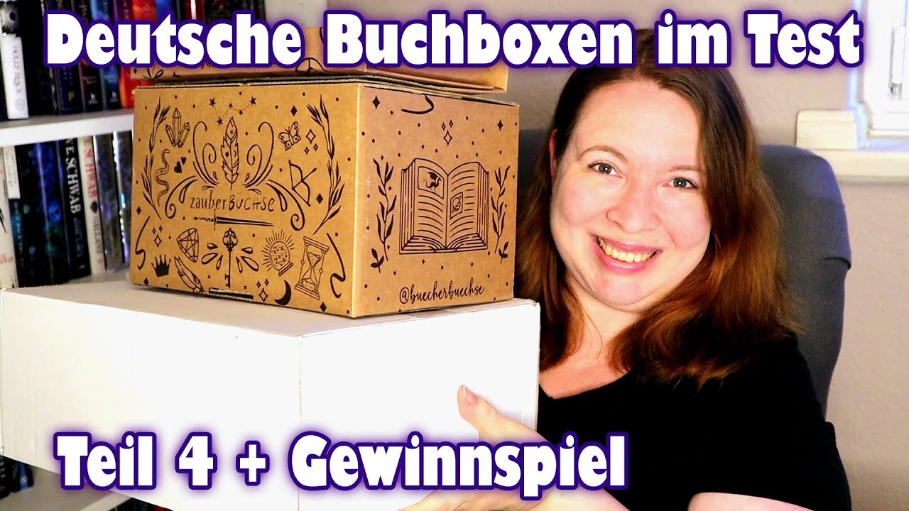 Deutsche Buchboxen im Test #4: Updates - Wunderzeilen-Box, Zauberbüchse, Liebesbüchse - Gewinnspiel