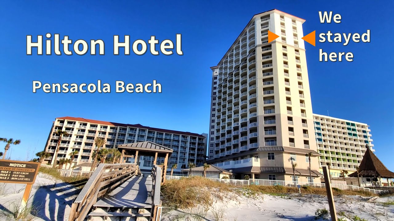 Top Notch Hilton Luxury, with a big problem!  Hilton Pensacola Beach Hotel Junior Suite Ocean View