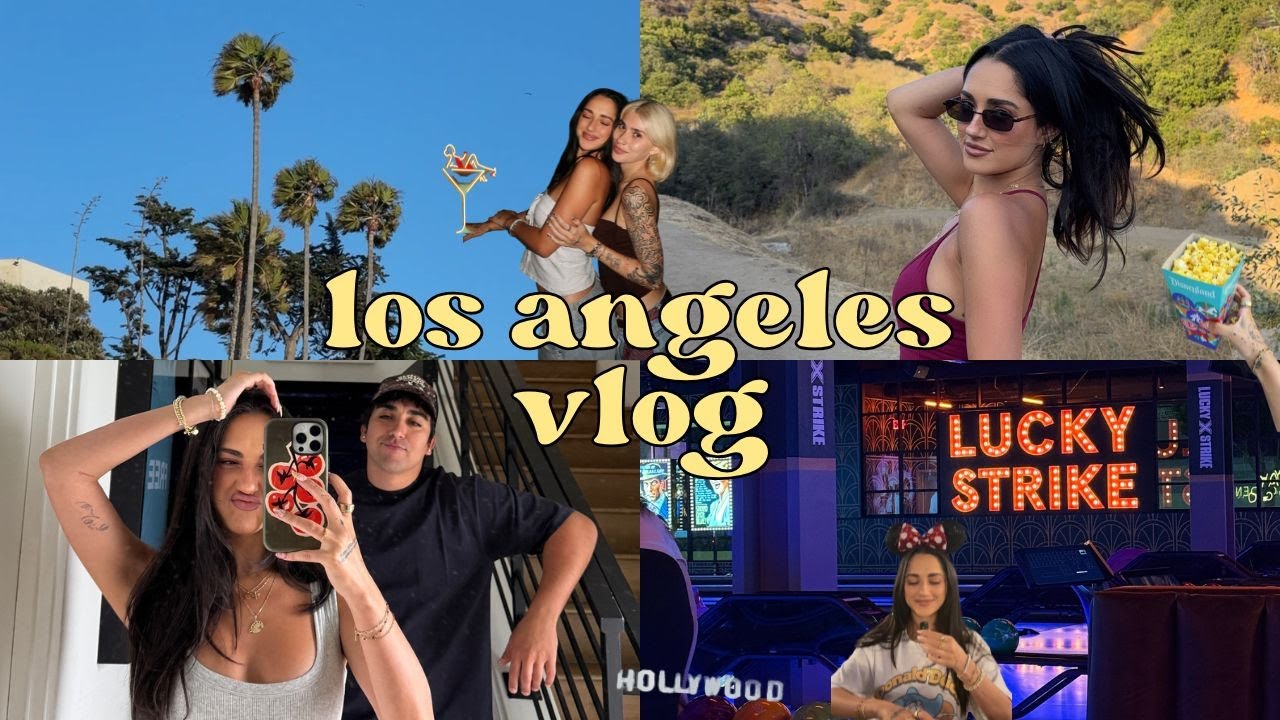 Los Angeles Vlog - Disneyland, Hiking & Basic LA Days