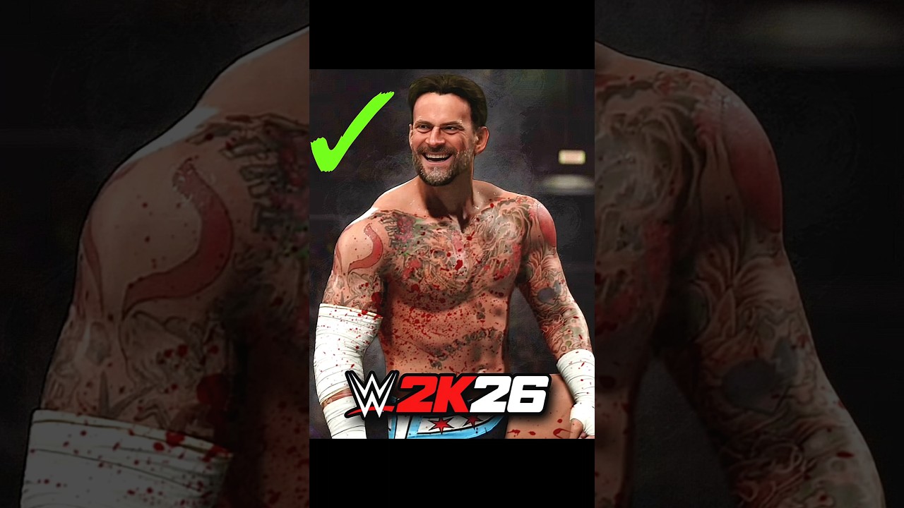WWE 2K26 vs. WWE 2K25: Amazing Details Comparison #wwe2k26 #wwe #gaming