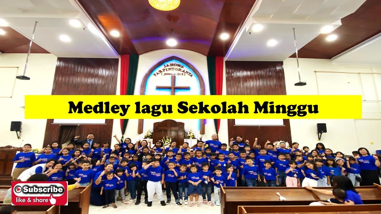 Medley lagu-lagu Anak Sekolah Minggu HKBP Letare Palangka Raya